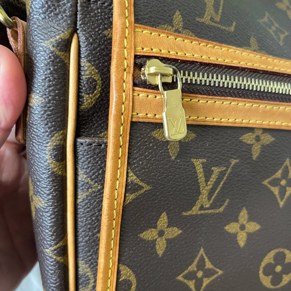 Bosphore crossbody in monogram. - Picture 10 of 17